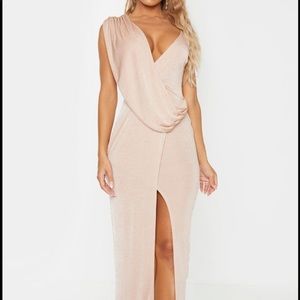 Pretty Little Thing Nude Dress